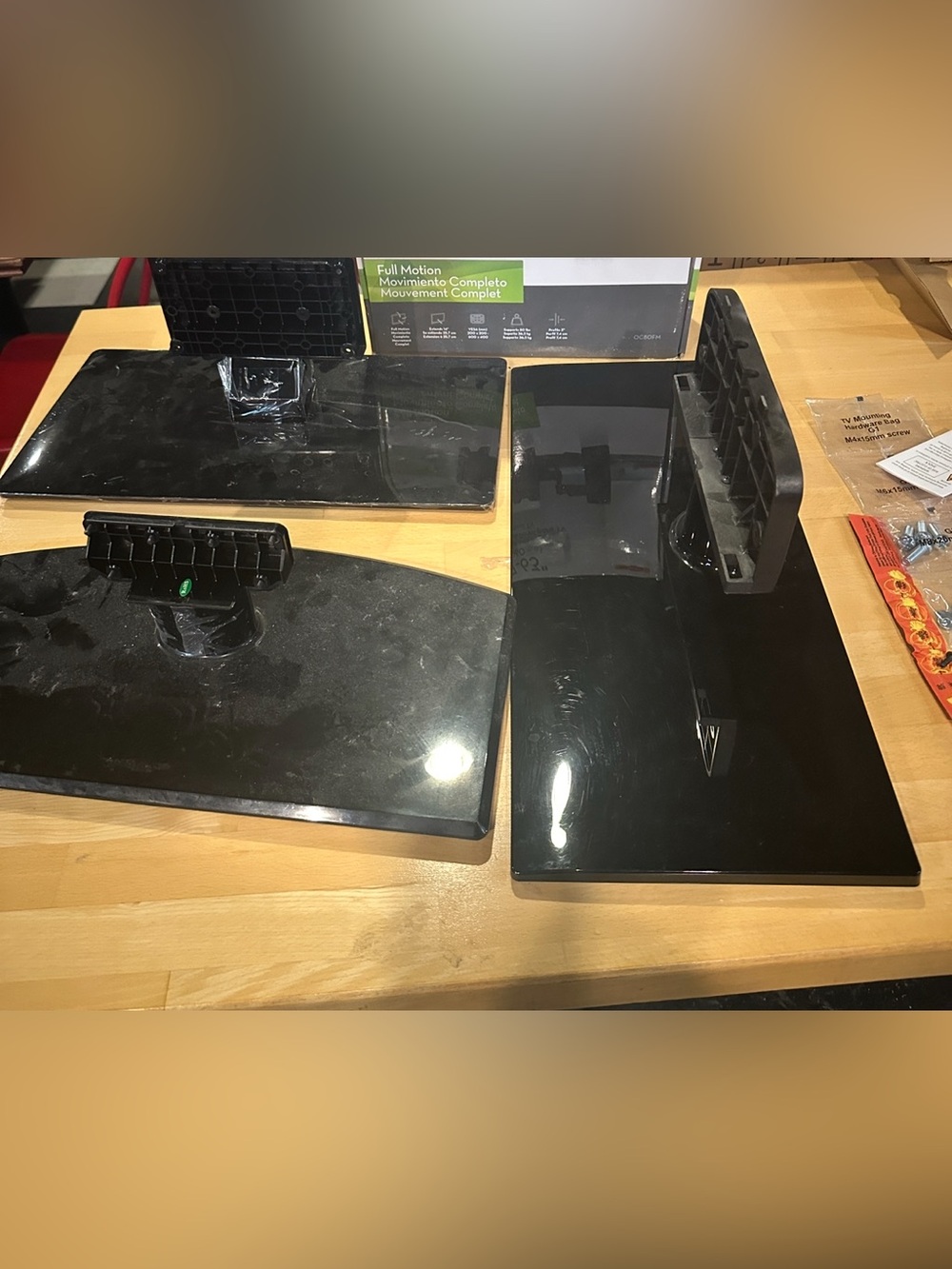 TV table base stands, display stand new